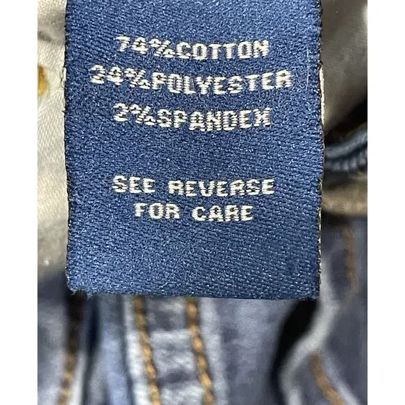 !iT Helena Women's High Rise Skinny Ankle Jeans, Size 8 Blue Wash Distressed - Picture 10 of 14